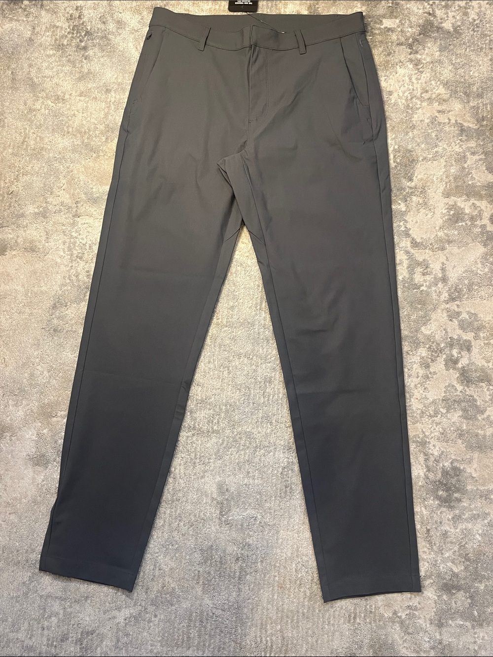 Fabletics Men's Dark Gray Stretch Dress Pants